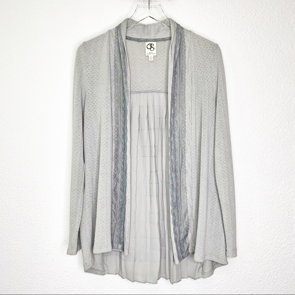 Anthropologie One September Lace Cardigan